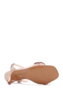 Women's Powder Stone Heeled Sandals | Derimod