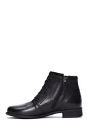 
Women's Black Zippered Casual Leather Boot
 | Derimod