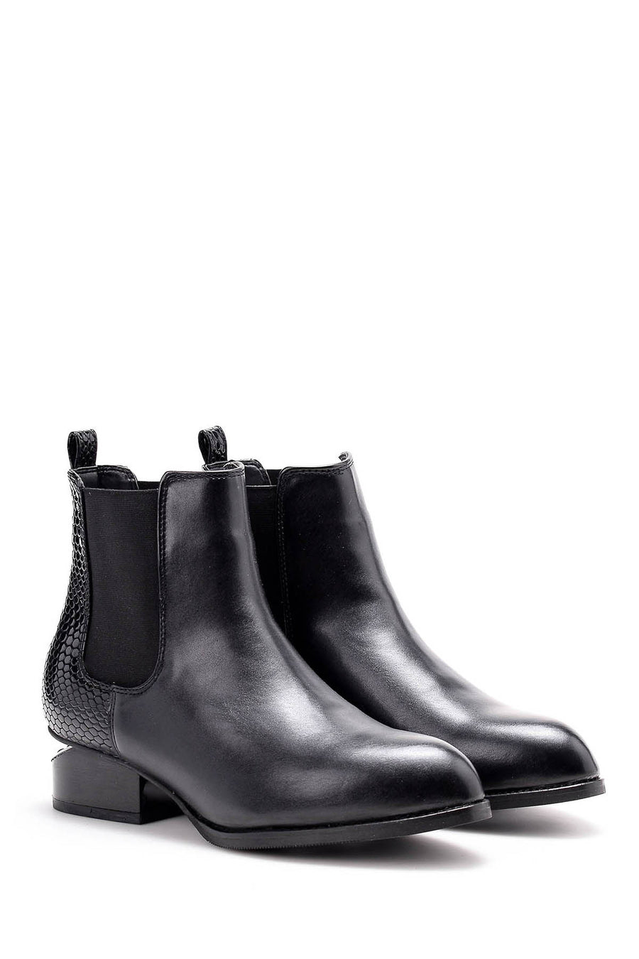 Women's Crocodile Detailed Boots