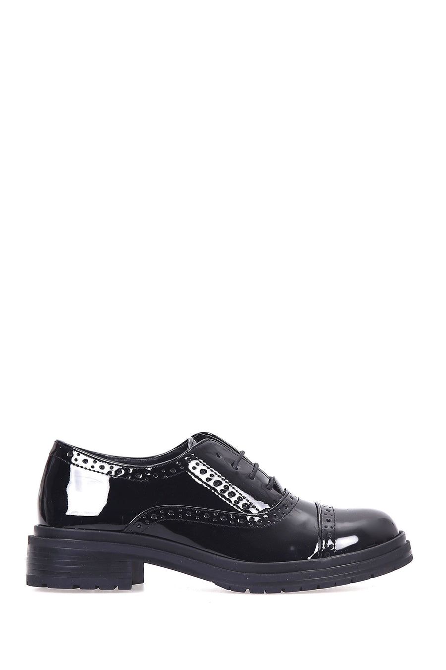 Women's Patent Leather Shoes 18WFE190616 | Derimod