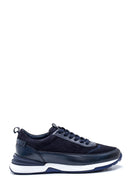 Men's Leather Suede Detailed Sneaker | Derimod
