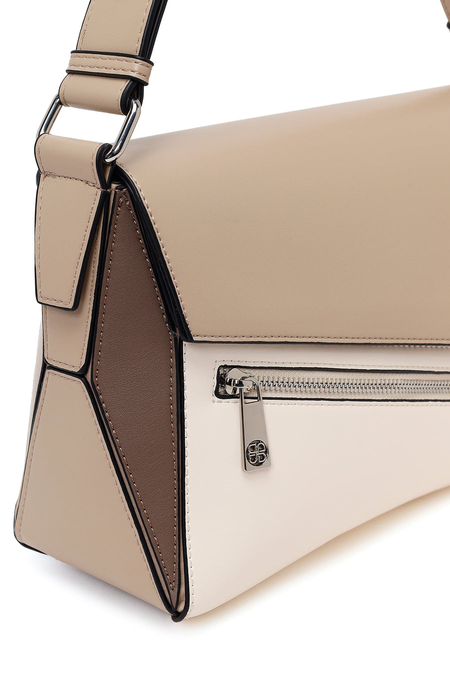 Woman Beige Shoulder Bag