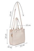 Women's Cream Shoulder Bag | Derimod