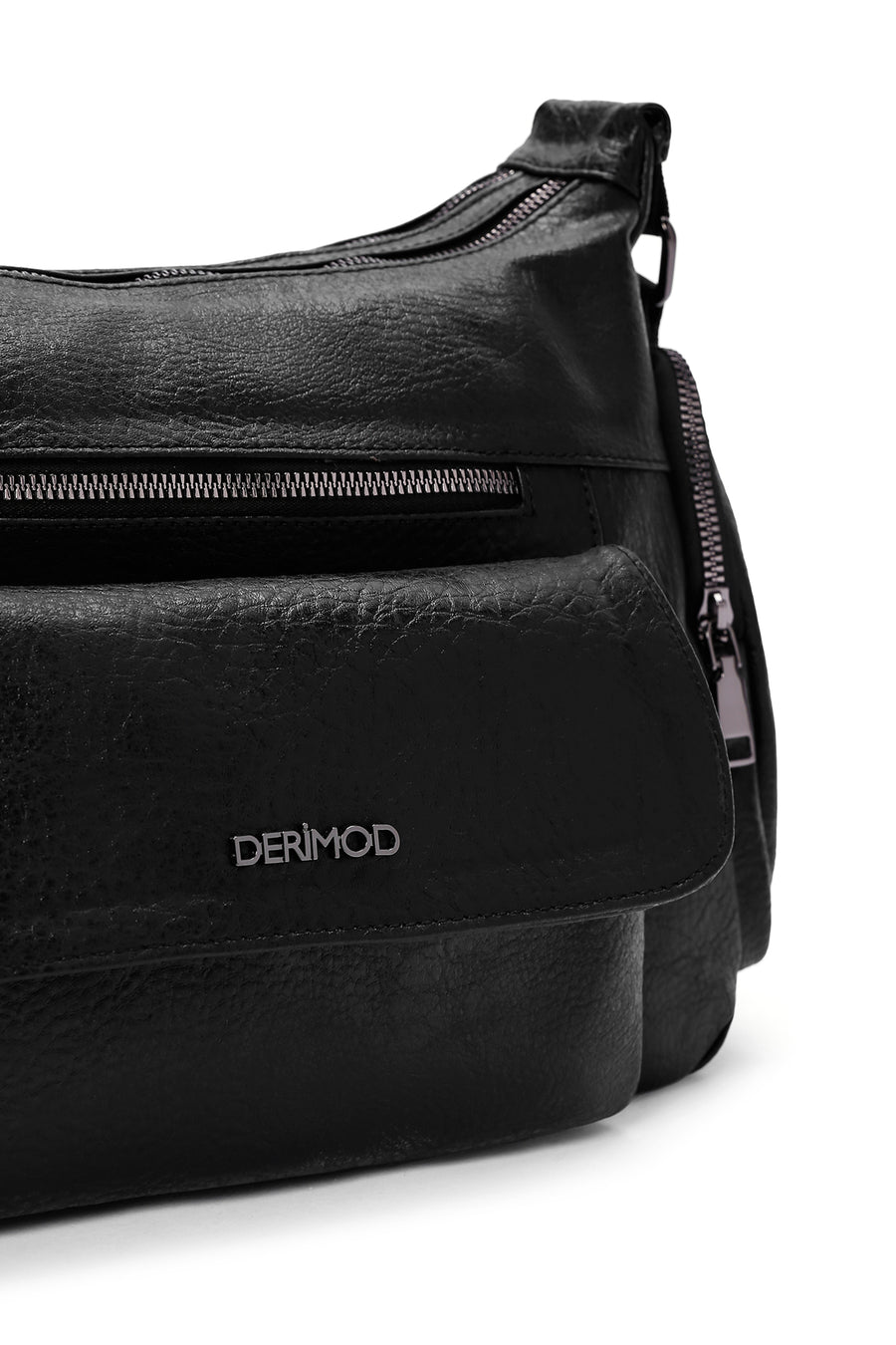 Women's Black Long Strapped Crossbody Bag