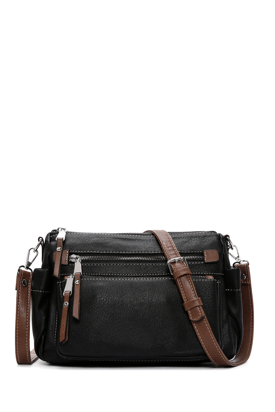 Women's Black Long Strapped Crossbody Bag 25ABD2104AS | Derimod