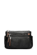 Women's Black Long Strapped Crossbody Bag | Derimod