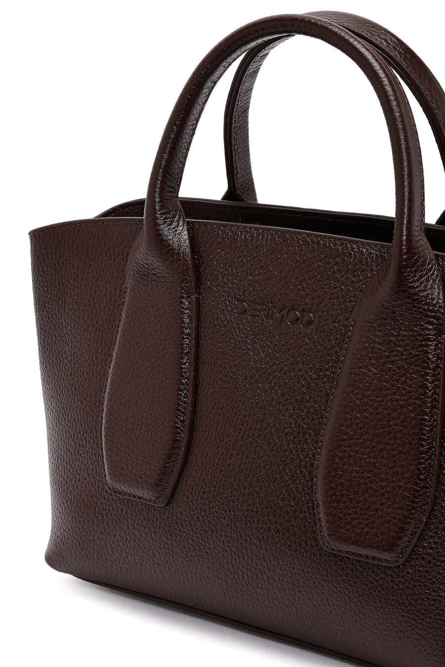 Women's Brown Long Strap Leather Handbag