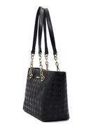 Women's Black Printed Shoulder Bag | Derimod