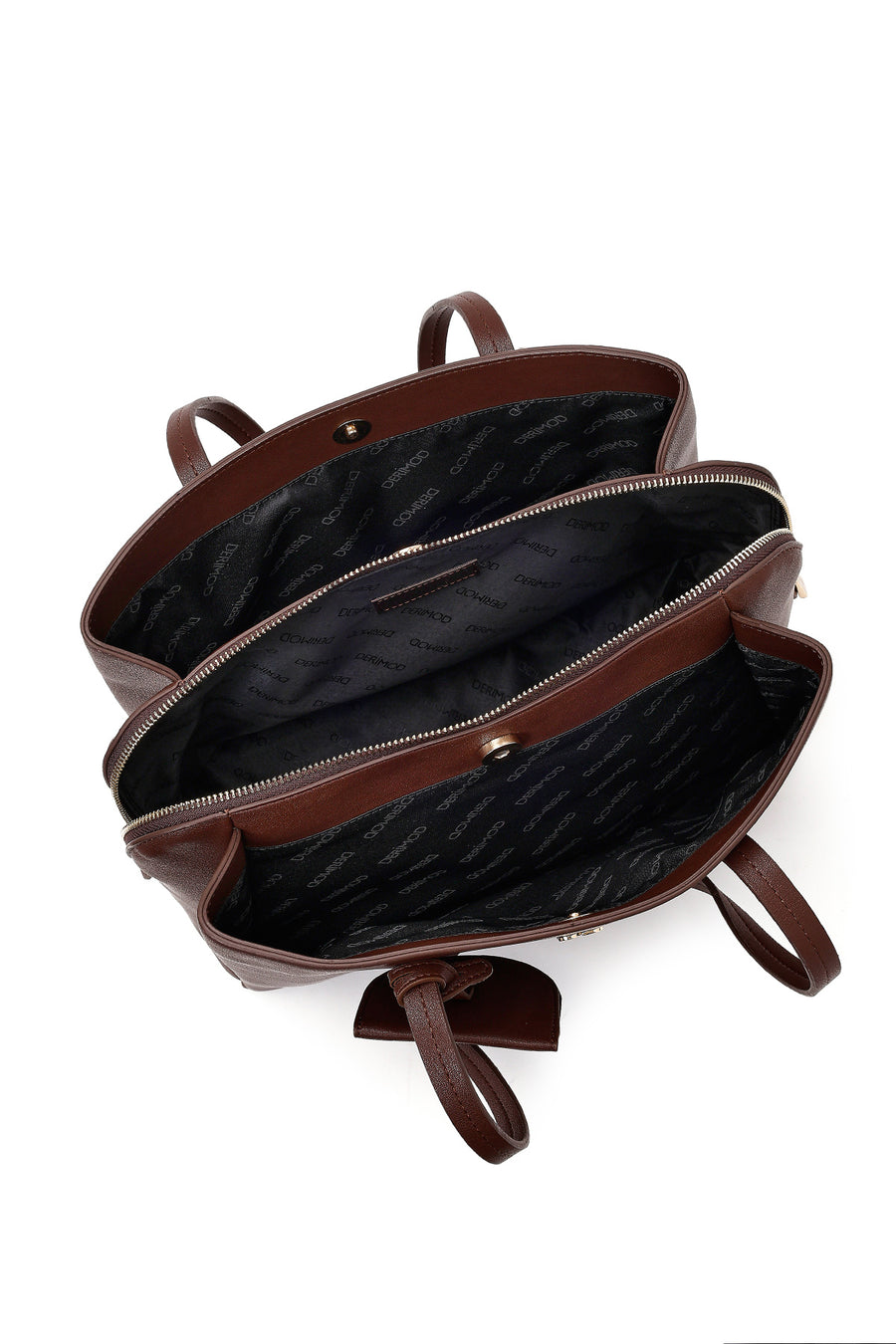 Women's Brown Accessory Shoulder Bag