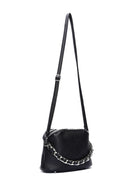 Woman Black Chain Strap Mini Crossbody Bag | Derimod