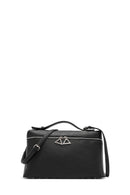 Woman Black Long Strap Mini Handbag | Derimod