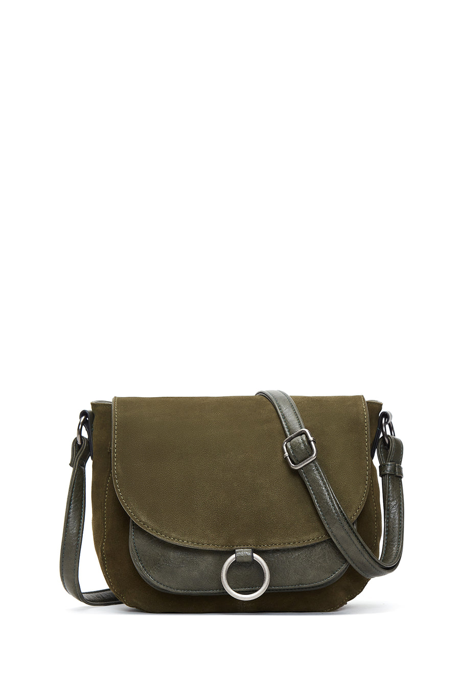 Woman Green Long Strap Crossbody Bag 25ABD241014 | Derimod