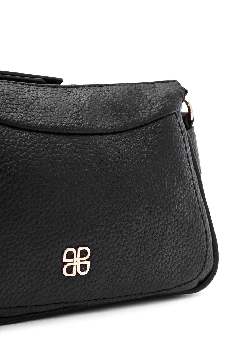 Women's Black Long Strapped Crossbody Bag
