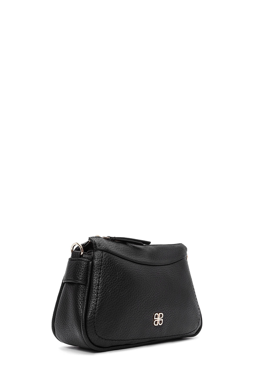 Women's Black Long Strapped Crossbody Bag