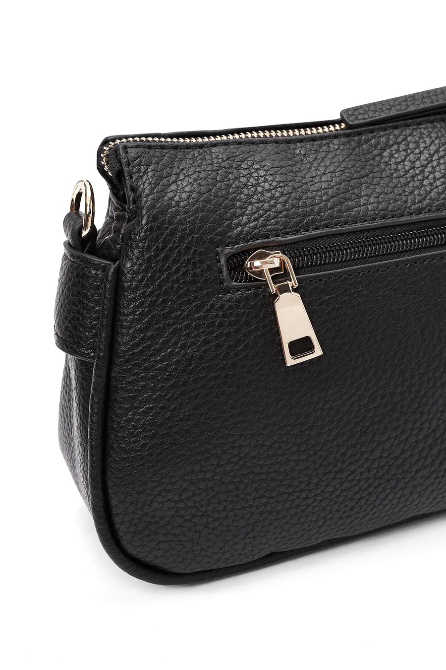 Women's Black Long Strapped Crossbody Bag