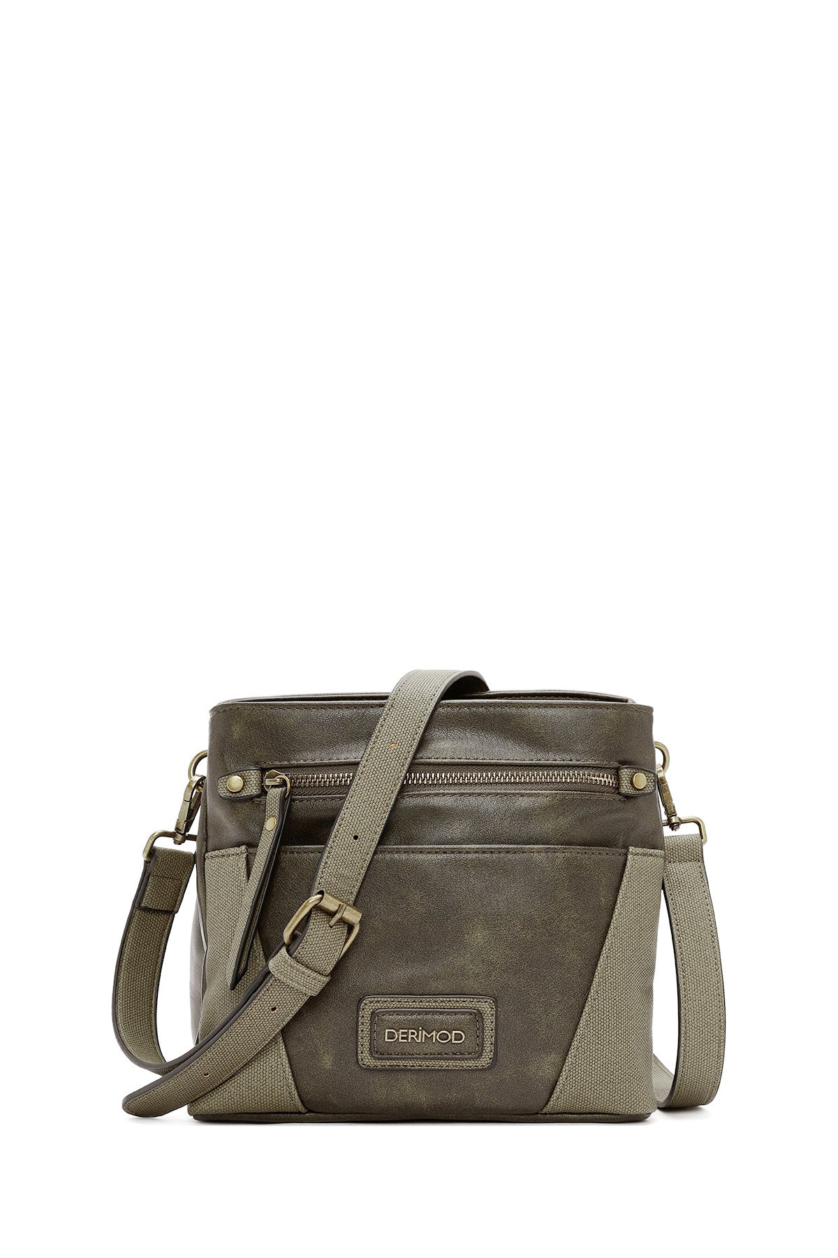 Women's Khaki Casual Crossbody Bag 25ABD241714 | Derimod