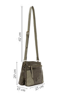 Women's Khaki Casual Crossbody Bag | Derimod