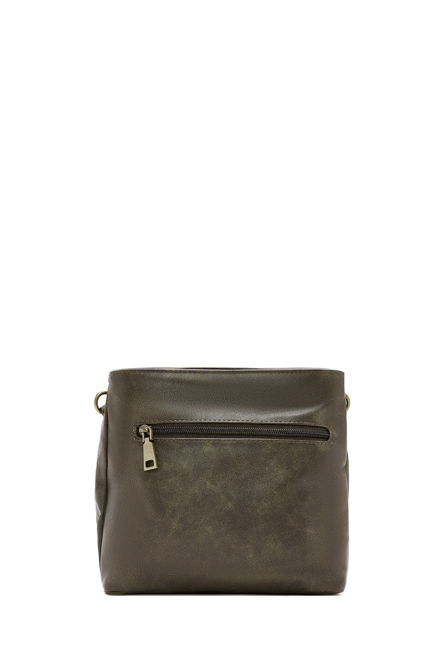 Women's Khaki Casual Crossbody Bag