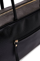 Women's Gray Long Strap Patterned Shoulder Bag | Derimod