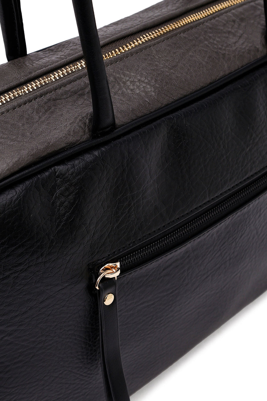 Women's Gray Long Strap Patterned Shoulder Bag