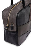 Women's Gray Long Strap Patterned Shoulder Bag | Derimod