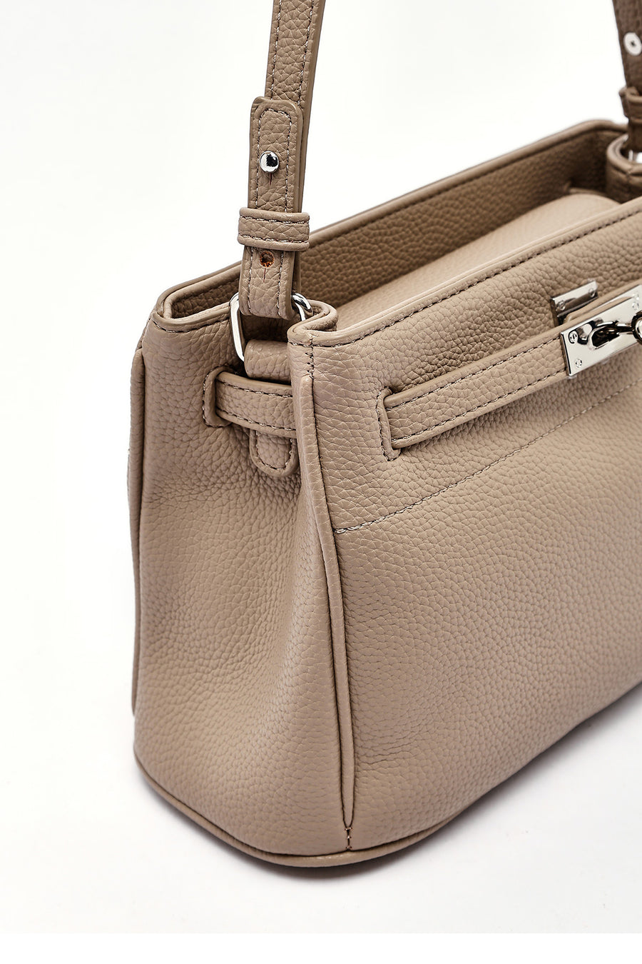 Woman Mink Long Strap Crossbody Bag
