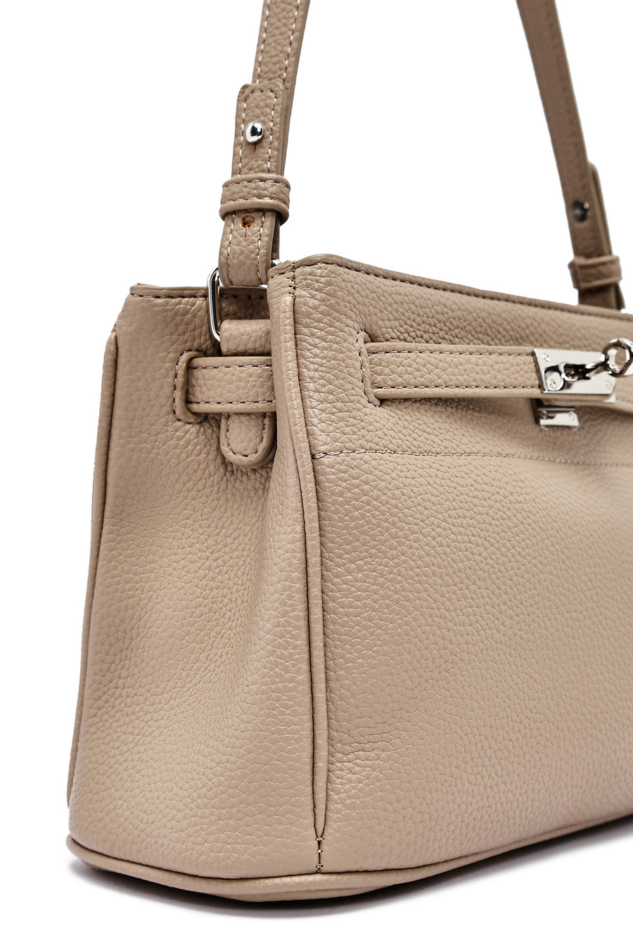 Woman Mink Long Strap Crossbody Bag