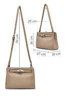 Woman Mink Long Strap Crossbody Bag | Derimod