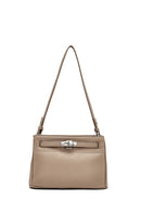 Woman Mink Long Strap Crossbody Bag | Derimod