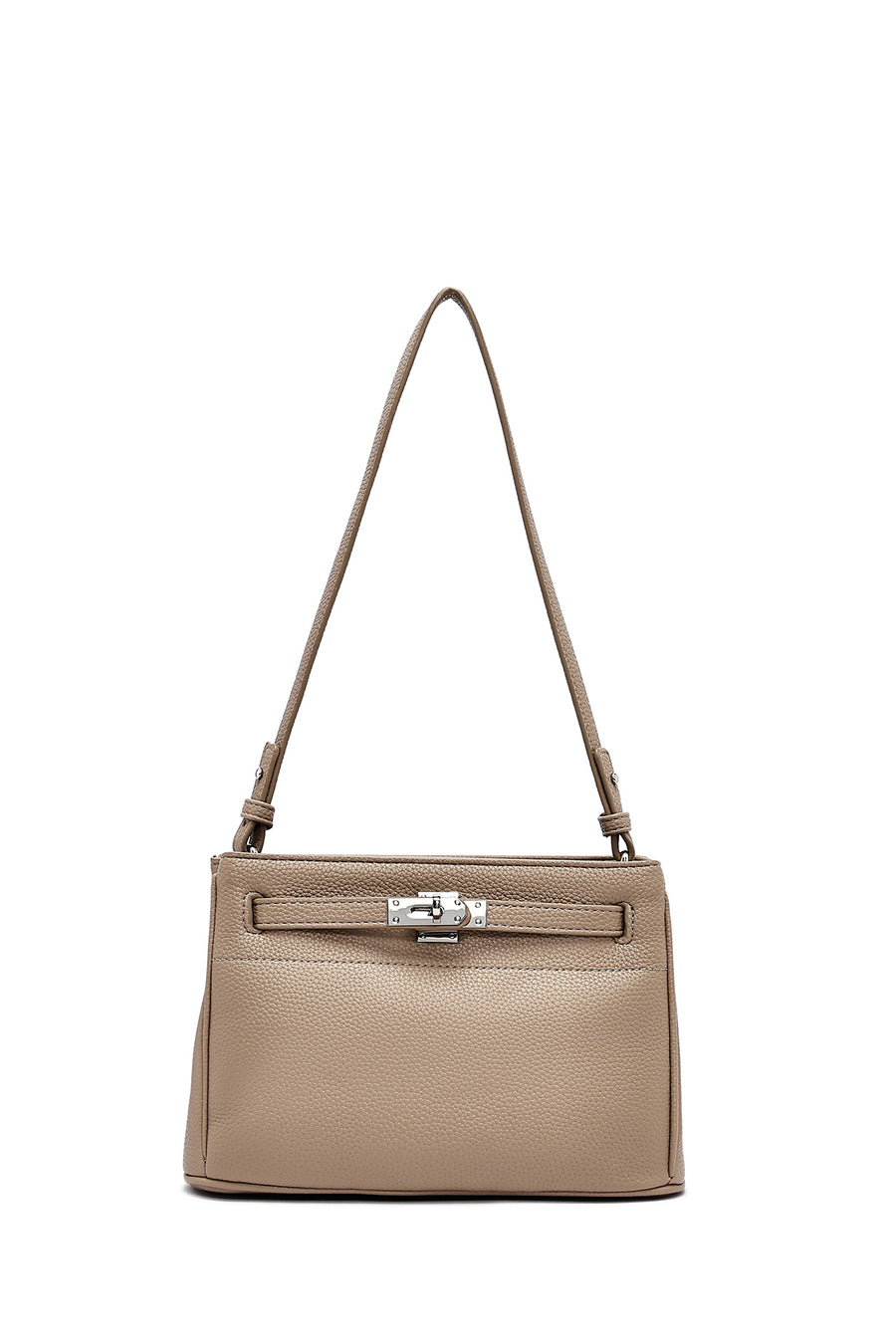 Woman Mink Long Strap Crossbody Bag