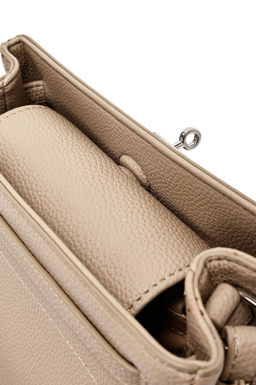 Woman Mink Long Strap Crossbody Bag