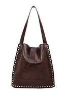 Women's Brown Printed Shoulder Bag | Derimod