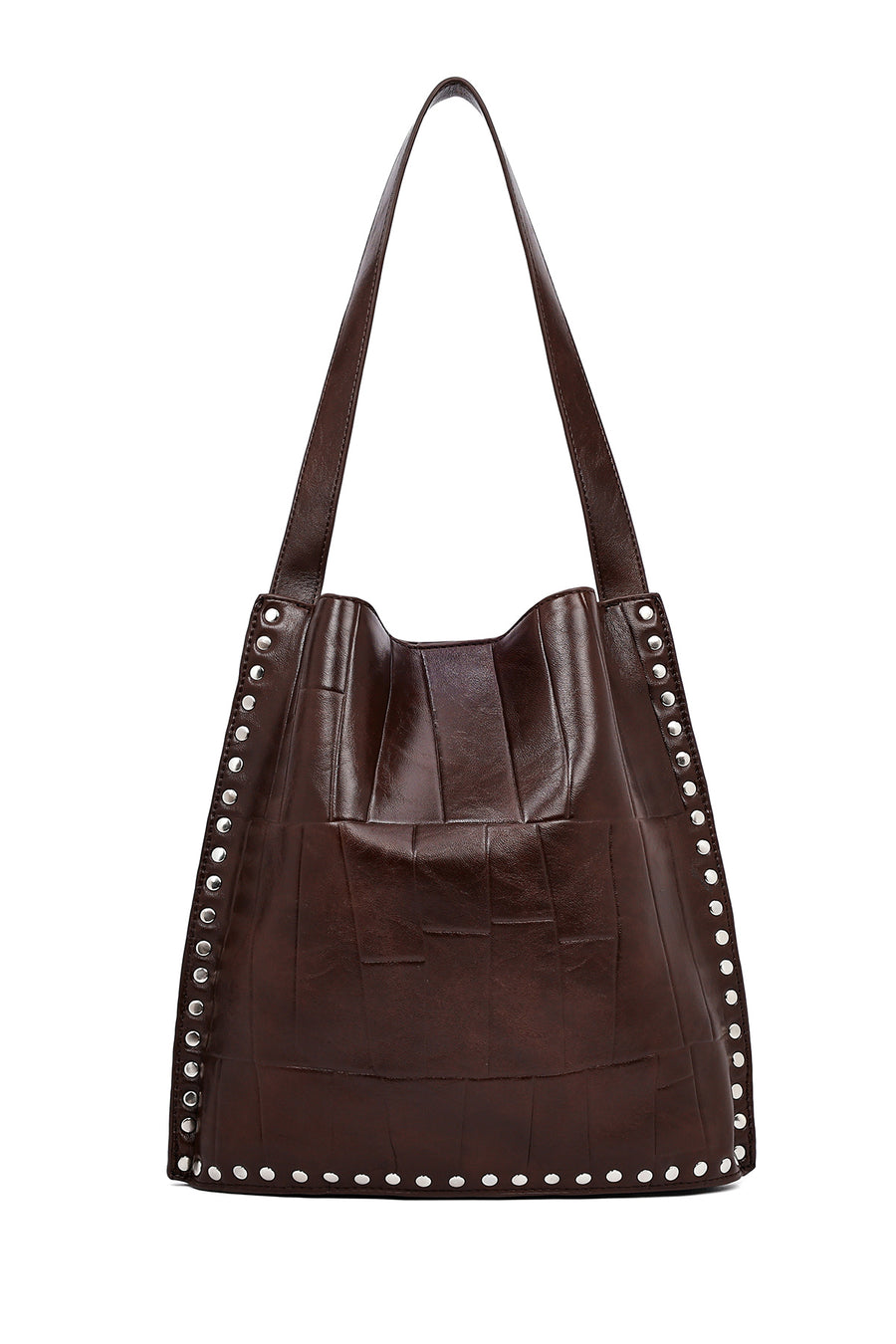 Women's Brown Printed Shoulder Bag