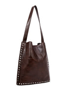 Women's Brown Printed Shoulder Bag | Derimod