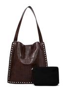 Women's Brown Printed Shoulder Bag | Derimod