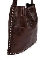 Women's Brown Printed Shoulder Bag | Derimod