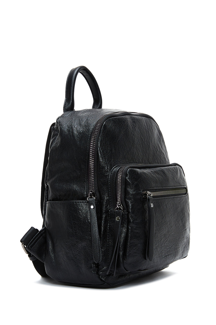 Women's Black Casual Backpack