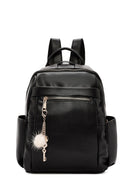 Women's Black Accessory Detailed Backpack | Derimod