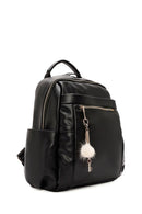 Women's Black Accessory Detailed Backpack | Derimod