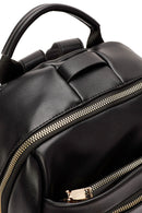 Women's Black Accessory Detailed Backpack | Derimod
