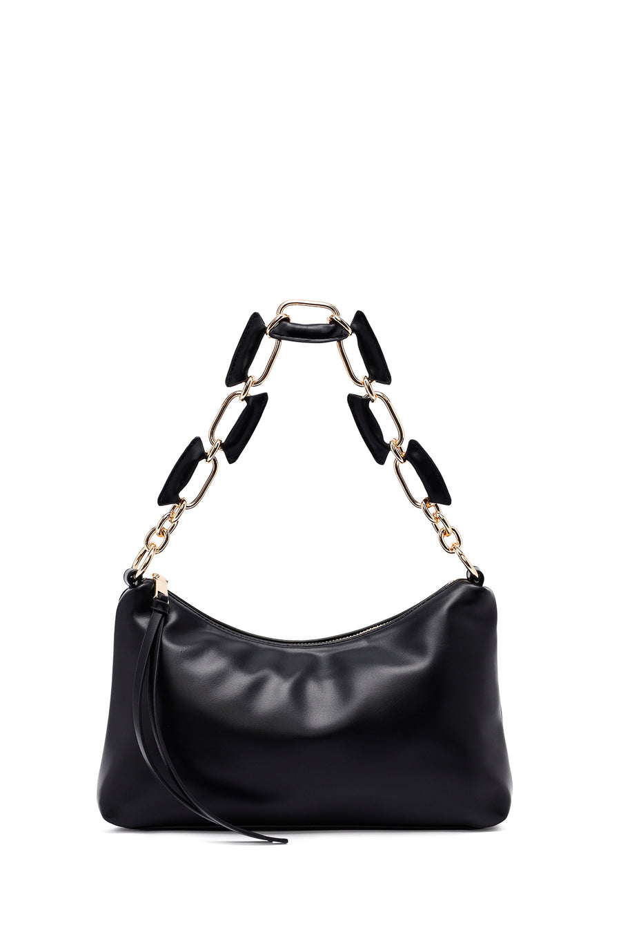 Woman Black Long Strap Shoulder Bag