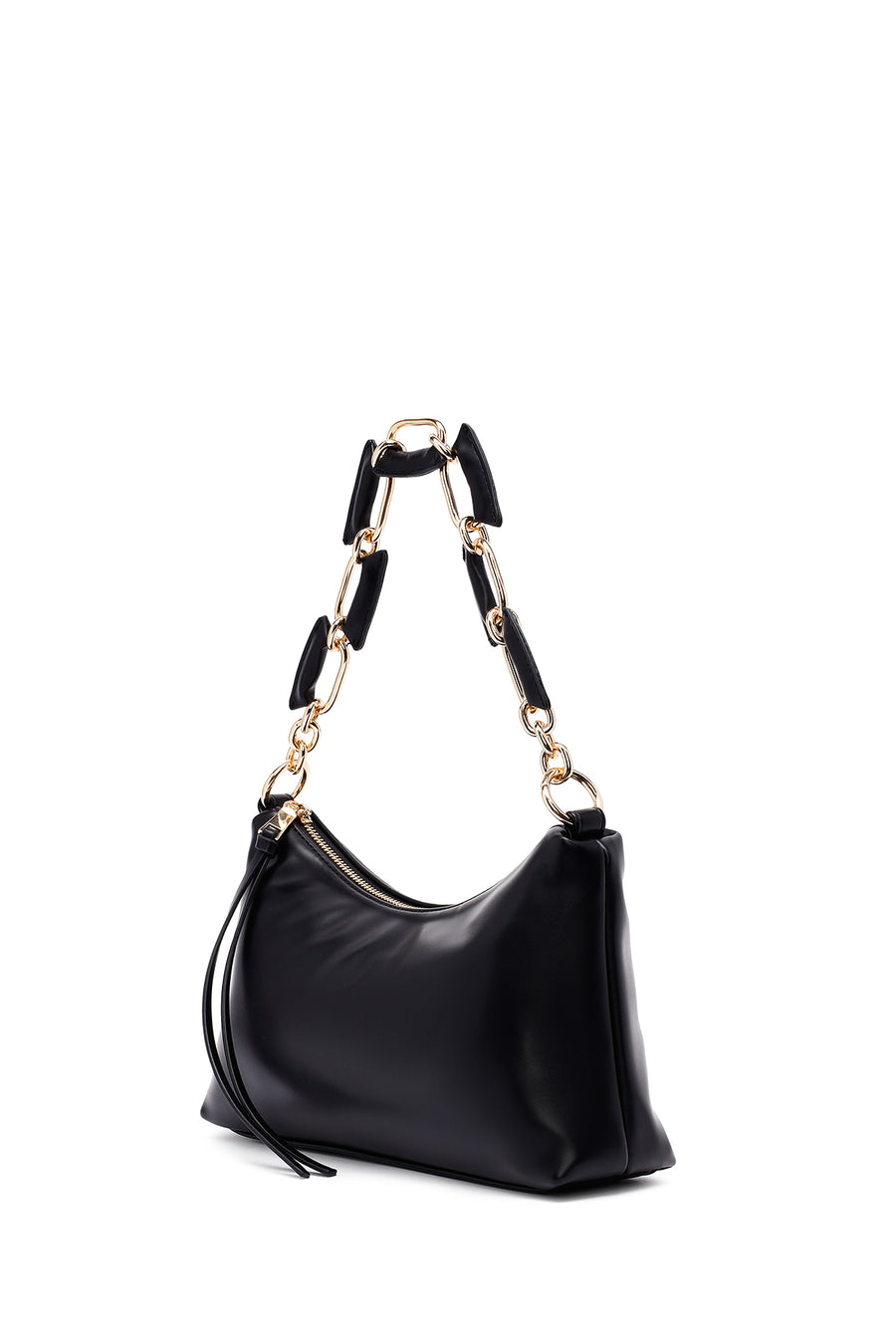 Woman Black Long Strap Shoulder Bag