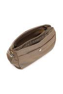 Women's Khaki Long Strap Fabric Crossbody Bag | Derimod