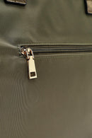 Woman Khaki Long Strap Fabric Shoulder Bag | Derimod