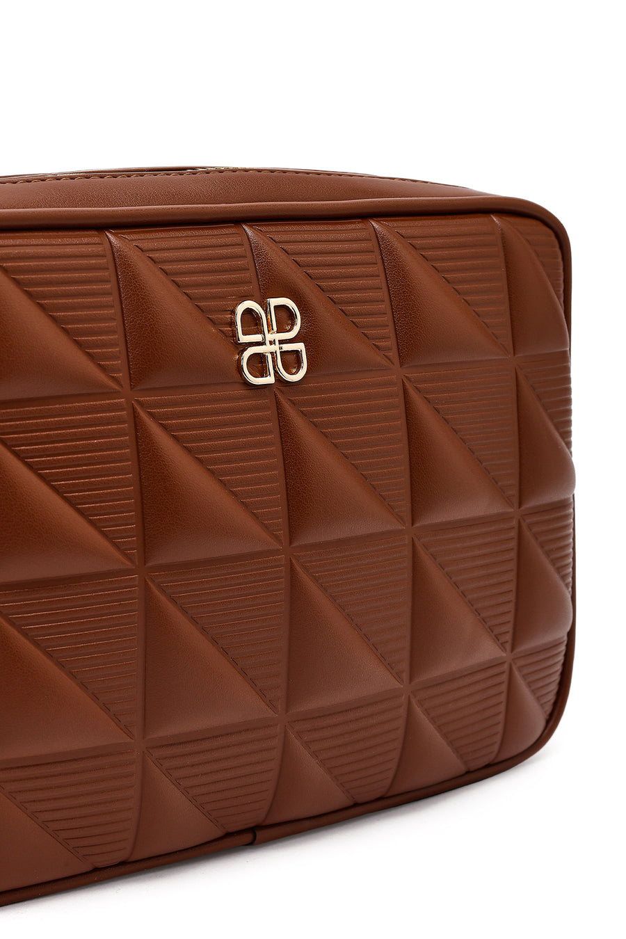 Women's Brown Long Strapped Printed Crossbody Bag