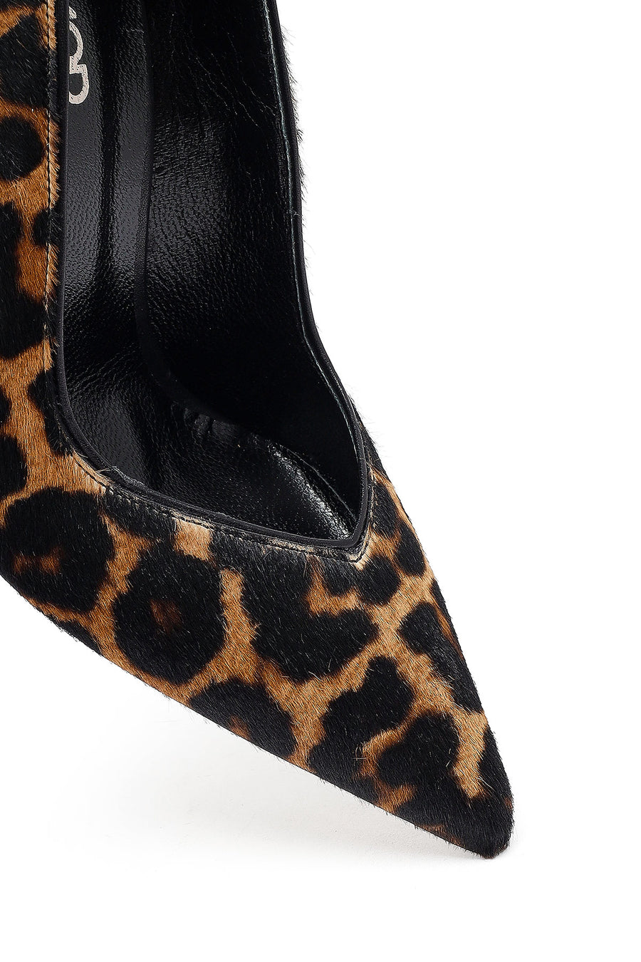 Woman Leopard High Thin Heels Leather Stiletto