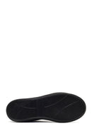 Women's Black Lace-Up Thick-Soled Sneaker | Derimod