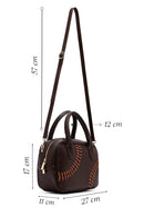 Women's Brown Long Strap Classic Handbag | Derimod