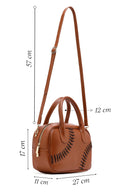 Women's Brown Long Strap Classic Handbag | Derimod