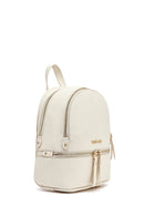 Women's Cream Backpack | Derimod